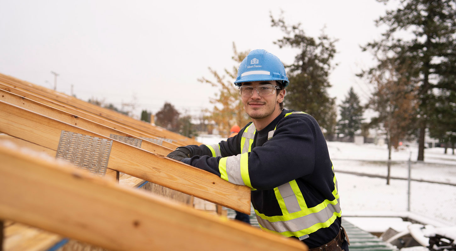 TRU carpenter program apprentice.